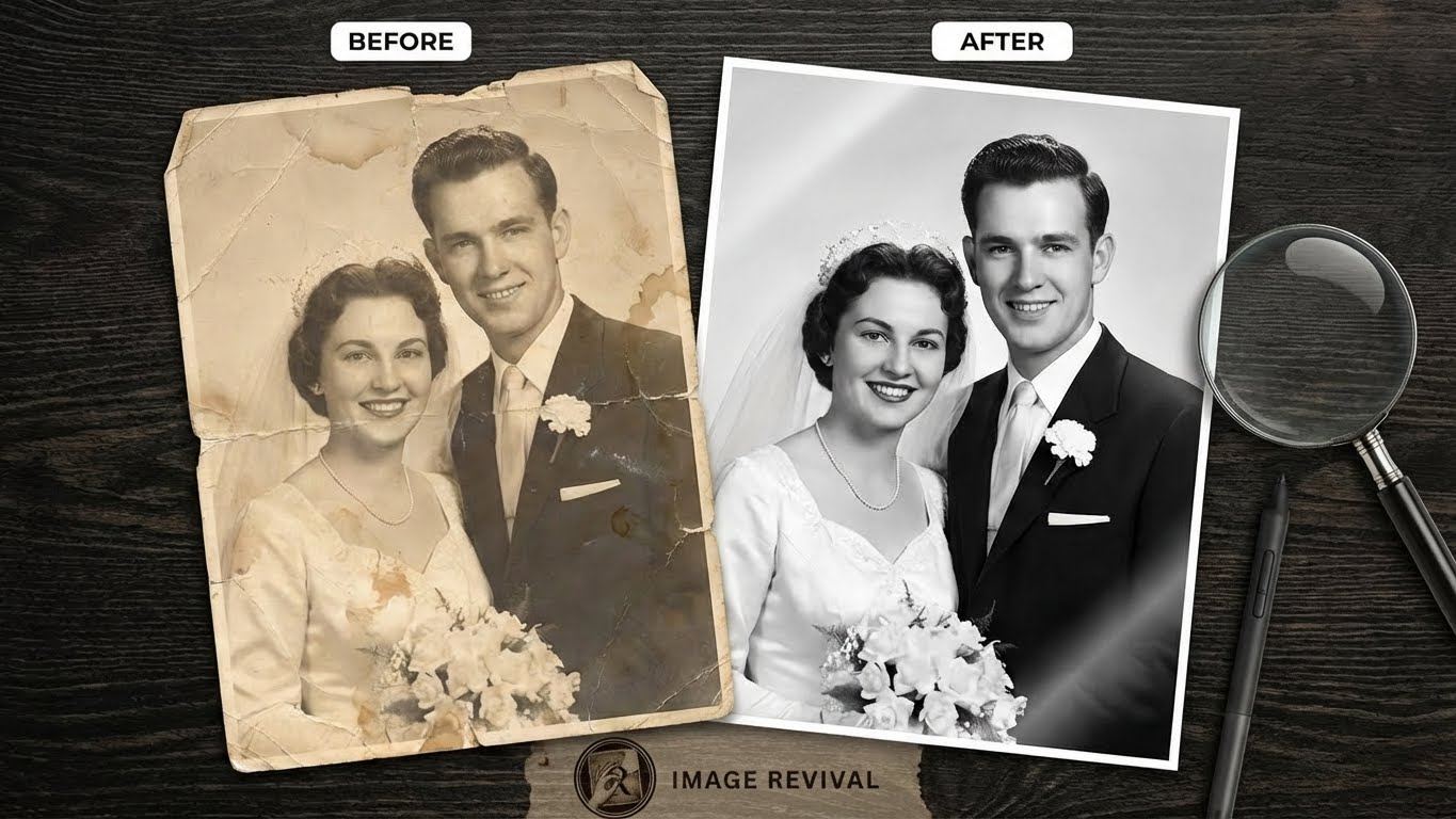 Photo Restoration Example